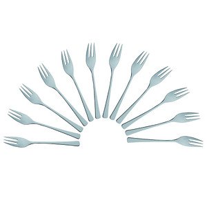 solex® Kuchengabeln Karina silber, 12 St.
