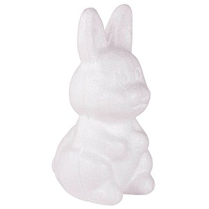 4006166610097 - Styroporform weiß Hase 80 cm 4006166610097 - Styroporform weiß Hase 80 cm