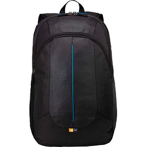 case LOGIC® Laptop-Rucksack Prevailer Polyester schwarz, blau 34,0 l bis 43,2 cm (17 Zoll)