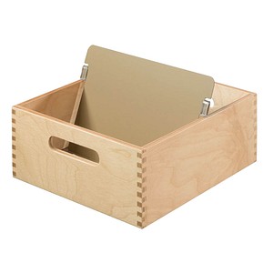 4012473050501 - Karteikasten ohne Deckel für A5 buche 230x250x98mm für 900 Karten Holz 4012473050501 HAN