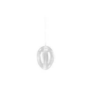 4006166612756 - Plastik-Figur transparent Ei 2-tlg 8 cm Ø 80 cm 4006166612756 - Plastik-Figur transparent Ei 2-tlg 8 cm Ø 80 cm