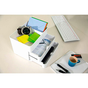 4012473111004 - Aufbewahrungsbox Smart Organizer ALLISON 1110-12 mit Deckel für A5 außen 260x195x68mm Kunststoff snow white 4012473111004 HAN 4012473111004 - Aufbewahrungsbox Smart Organizer ALLISON 1110-12 mit Deckel für A5 außen 260x195x68mm Kunststoff snow white 4012473111004 HAN