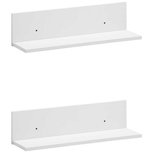 MÖBELPARTNER Regalleiste  Torge mattweiß 60,0 x 17,3 x 15,7 cm, 1 St.