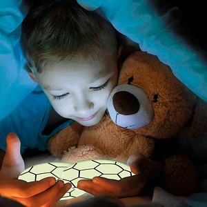 4008705151245 - HERMA Leuchtaufkleber Sternenfee leuchtgrün 1 Fee 3 Sterne Etiketten