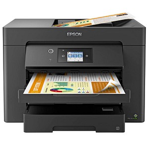 8715946668420 - WorkForce WF-7830DTWF - Multifunktionsdrucker - Farbe - Tintenstrahl - A3 (297 x 420 mm) (Original) - A3 (Medien) - bis zu 32 Seiten Min (Drucken) - 500 Blatt - 336 Kbps - USB 20 LAN Wi-Fi(n) (C11CH68403)
