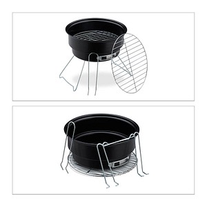 Mini-Grill mit Kühltasche