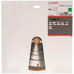 3165140317429 - AKTION BOSCH Optiline Wood Kreissägeblatt 2540 mm 60 Zähne mit Prämie nach Registrierung 3165140317429 - AKTION BOSCH Optiline Wood Kreissägeblatt 2540 mm 60 Zähne mit Prämie nach Registrierung