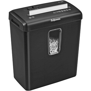 0043859775774 - Powershred P-42C Aktenvernichter mit Partikelschnitt P-4 4 x 34 mm bis 8 Blatt schwarz 0043859775774 Fellowes