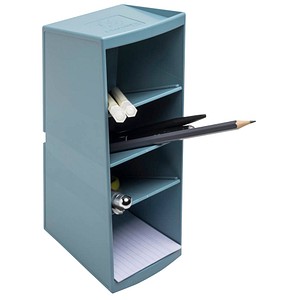 9002493681705 - Schreibtisch-Organizer Multitower blaugrau Polystyrol 4 Fächer 82 x 110 x 230 cm