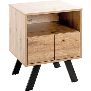 4001070544148 - Konsole Nachttisch eiche 450 x 400 x 600 cm 4001070544148 HAKU Möbel