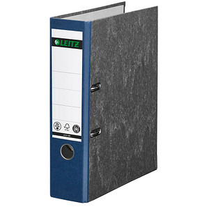 LEITZ 1080 Ordner blau marmoriert Karton 8,0 cm DIN A4 LEITZ 1080 Ordner blau marmoriert Karton 8,0 cm DIN A4