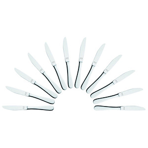 4250184401889 - 12 solex Buttermesser Baguette silber 4250184401889 solex 12 Stück