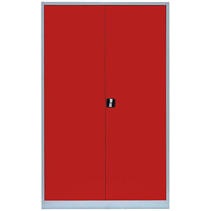 4061815522985 - Stahlschrank 530384 feuerrot lichtgrau 1200 x 600 x 1950 cm aufgebaut 4061815522985 LÜLLMANN 4061815522985 - Stahlschrank 530384 feuerrot lichtgrau 1200 x 600 x 1950 cm aufgebaut 4061815522985 LÜLLMANN