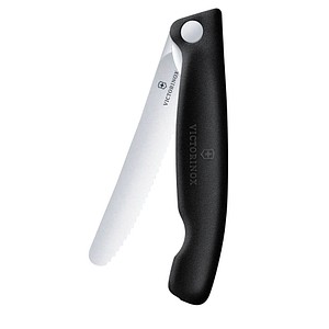 7613329191637 - VICTORINOX Frühstücksmesser Swiss Classic silber schwarz glatt Klinge 110 cm 7613329191637 - VICTORINOX Frühstücksmesser Swiss Classic silber schwarz glatt Klinge 110 cm