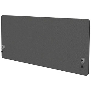 Kerkmann Akustik-Tischtrennwand Oxford 19375516, anthrazit 160,0 x 65,0 cm, 1 St.