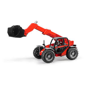 4001702021252 - bruder Baufahrzeug Modell Manitou Teleskoplader MLT 633 Fertigmodell Baufahrzeug Modell