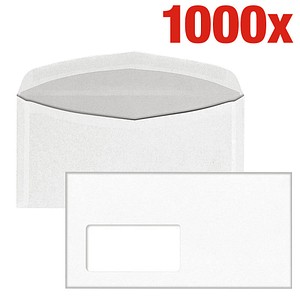 Kuvertierhüllen KuvertierStar DIN lang+ mit Fenster 1.000 St.