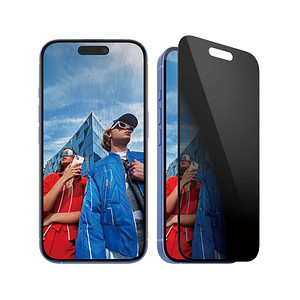 PanzerGlass™ Privacy Display-Blickschutzglas für Apple iPhone 15, iPhone 16