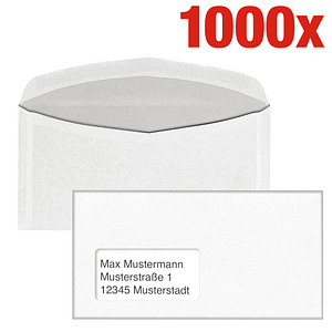 4027133004268 - Kuvertierhüllen Kuvertierhüllen Dl+mF1000St DIN lang+ mit Fenster nassklebend 4027133004268 - Kuvertierhüllen Kuvertierhüllen Dl+mF1000St DIN lang+ mit Fenster nassklebend