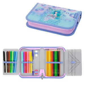 4008110372525 - herlitz Federmäppchen befüllt Mystic Mermaid Motiv 31-teilig 205 x 140 cm