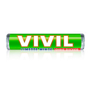 VIVIL® Limette-Minze ohne Zucker Bonbons 28,0 g