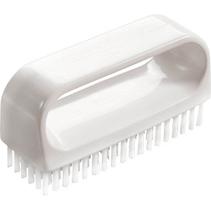 Haug Nagelbürste mit Bügel, Nylon weiß, 6,6 cm 4002403071201 Haug