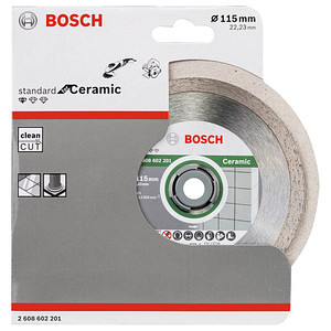3165140441292 - BOSCH Professional Professional for Ceramic - Diamant-Schneidscheibe - fr Fliesen Keramik Marmor - 115 mm (2608602201)