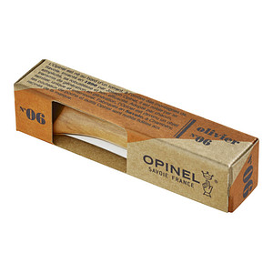 3123840020230 - Klappmesser No 6 Taschenmesser Messer Eiche Olive Walnuss Padouk Holz Farbe olive