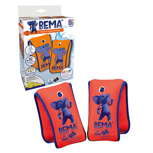 4008332184043 - Happy People - BEMA® Neopren Schwimmflügel - Für Kinder von 1-6 Jahren (orange) Schwimmhilfe
