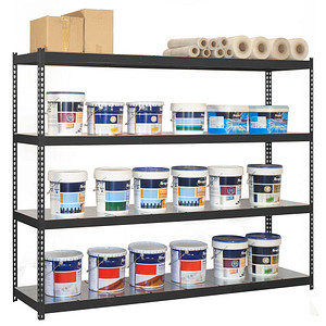 Simonrack Schwerlast-Weitspannregal SIMONFORTE 8425437101724 anthrazit 240,0 x 60,0 x 200,0 cm