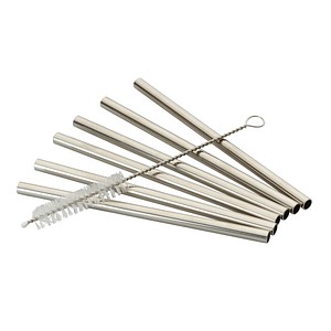 4260238064007 - Trinkhalme Small Küchenhelfer-Sets silberfarben Baraccessoires Weinaccessoires aus Edelstahl inkl Reinigungsbürste (Trinkhalm 12cmBürste 13 cm) 4260238064007 - Trinkhalme Small Küchenhelfer-Sets silberfarben Baraccessoires Weinaccessoires aus Edelstahl inkl Reinigungsbürste (Trinkhalm 12cmBürste 13 cm)