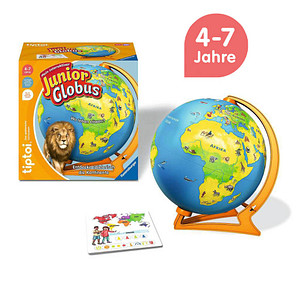 Ravensburger tiptoi Mein interaktiver Junior Globus  Lernspielzeug