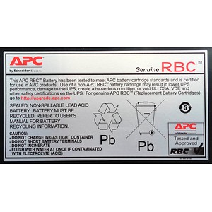 0731304003298 - RBC7 Ersatzbatterie f BP1400I SU1400INET SU(A)1000XLINET SUA1500I (RBC7) - APC