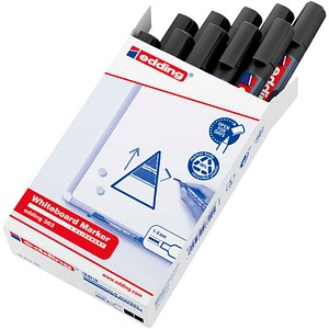 4004764063291 - edding Whiteboard-Marker Boardmarker 363 schwarz 10 - 50 mm Schwarz