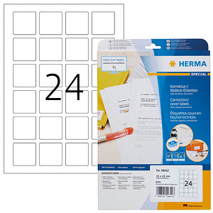 600 HERMA QR-Code-Etiketten 9642 weiß 40,0 x 40,0 mm