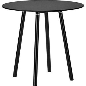 Mehrzwecktisch myTILDA schwarz rund