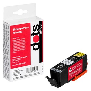 4250073740617 -  schwarz Druckerpatrone kompatibel zu Canon PGI-580XXL PGBK 4250073740617 Dots