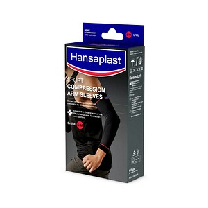 4005800265297 -  SPORT COMPRESSION 48724 Gr SM schwarz 1 Paar 4005800265297 Hansaplast