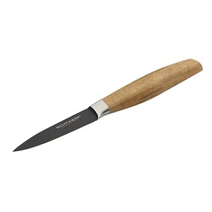 4260238064267 - Schälmesser Classic Kochmesser Gr Gesamtlänge 209 cm Klingenlänge 88 cm schwarz Küchenmesser aus hochwertigem Stahl Obst- & Gemüsemmeser mit Rosenholzgriff 88cm