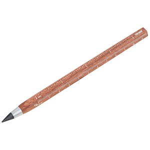 TROIKA® CONSTRUCTION ENDLESS Bleistift HB braun, 1 St.