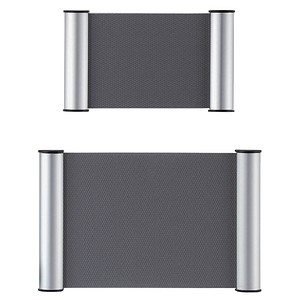 4016946188555 - Türschild Clip (B)148 x (T)20 x (H)148 mm silber