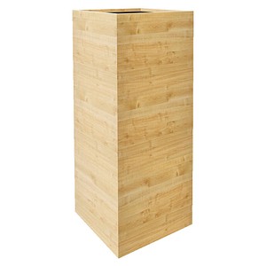 fm Pflanzkübel Plant Holz königsahorn rechteckig 38,0 x 90,0 cm, 1 St.