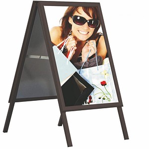 Kundenstopper Classic schwarz DIN A1