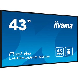 Iiyama Prolite 108Cm (42.5") 4K Uhd Display E Lh4360uhs-B2ag - Bild 9