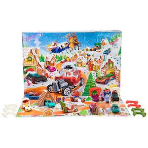 0194735267262 - Mattel GAMES Adventskalender Hot Wheels mehrfarbig
