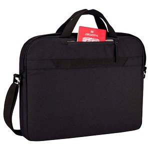 case LOGIC® Laptoptasche Invigo Polyester schwarz 3205102 bis 35,6 cm (14 Zoll)