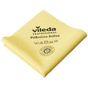 vileda® PROFESSIONAL PURmicro Active Mikrofasertücher 95 °C waschbar, 5 St.