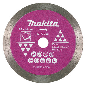 0088381789608 -  Diamanttrennscheibe D-77263 76x14x10mm 0088381789608 makita