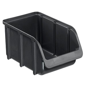 4007228067354 - Sichtlagerkasten 30 l schwarz 4007228067354 - Sichtlagerkasten 30 l schwarz