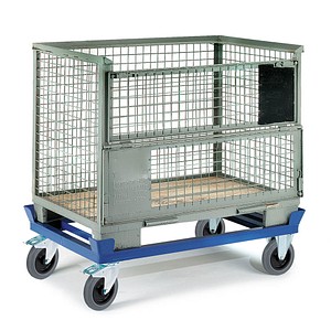 4250448501058 - Rollcart Palettenwagen 10-4051 blau 1280 x 880 x 290 cm